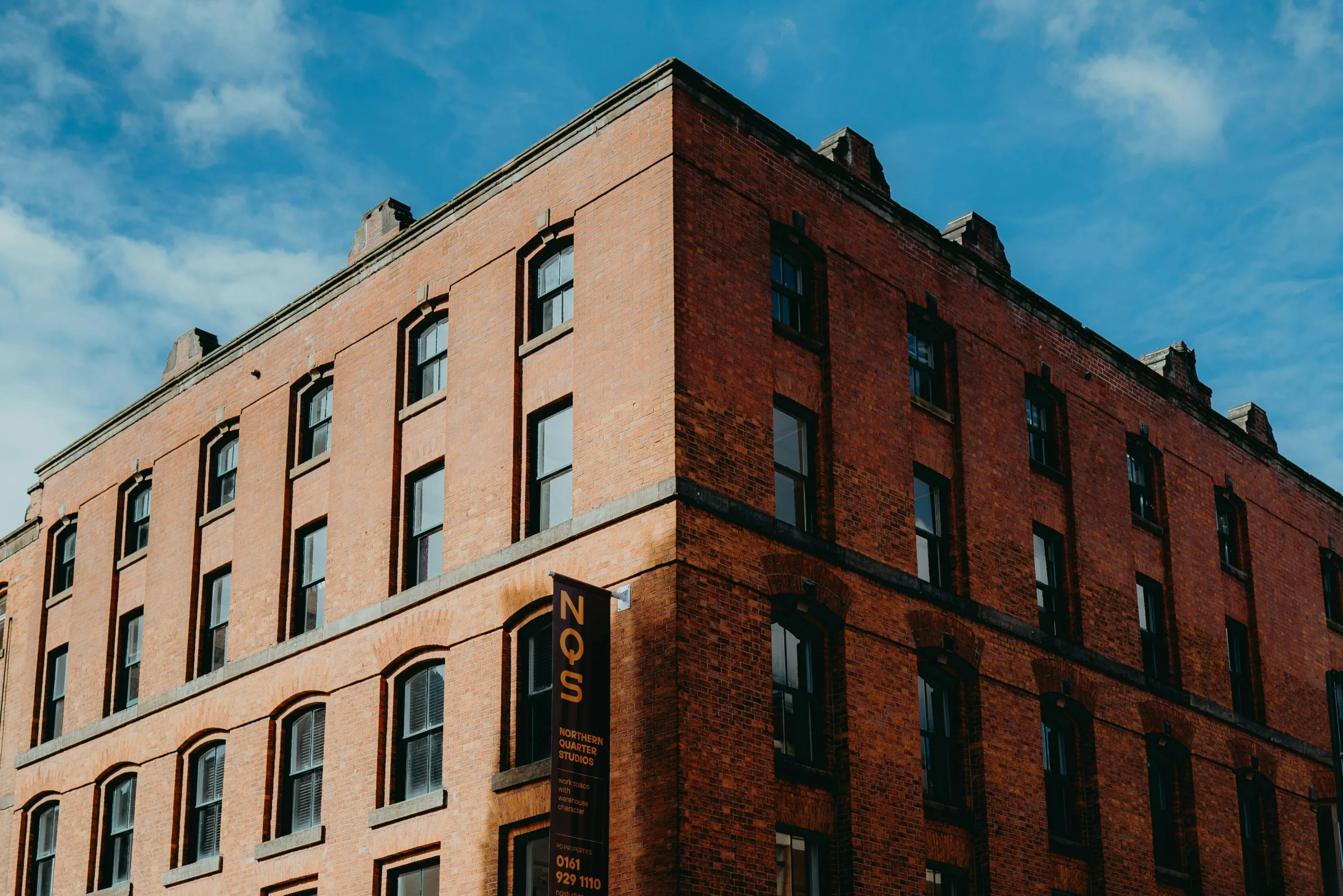 Our office building in Manchester's Northern Quarter